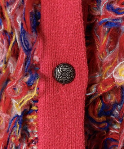 Colorful Loop Knit Cardigan