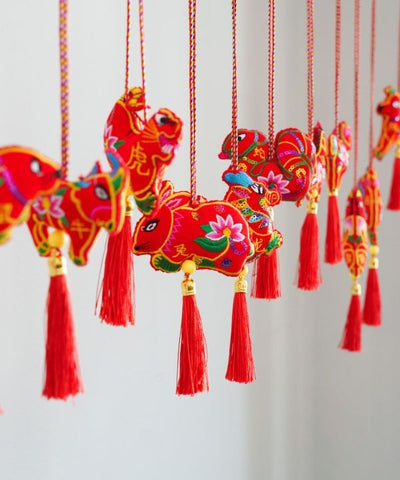 12 Animal Zodiac Charm Home Decor by AMINA - Ametsuchi