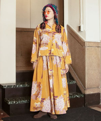 Vintage Style Corduroy Shirt Jacket