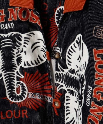 Vintage Style Corduroy Shirt Jacket