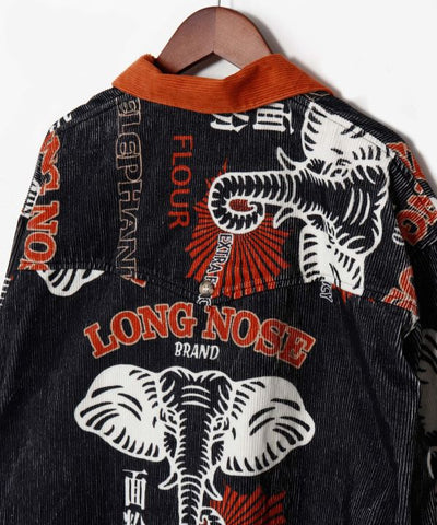 Vintage Style Corduroy Shirt Jacket