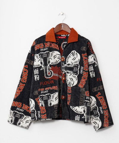 Vintage Style Corduroy Shirt Jacket