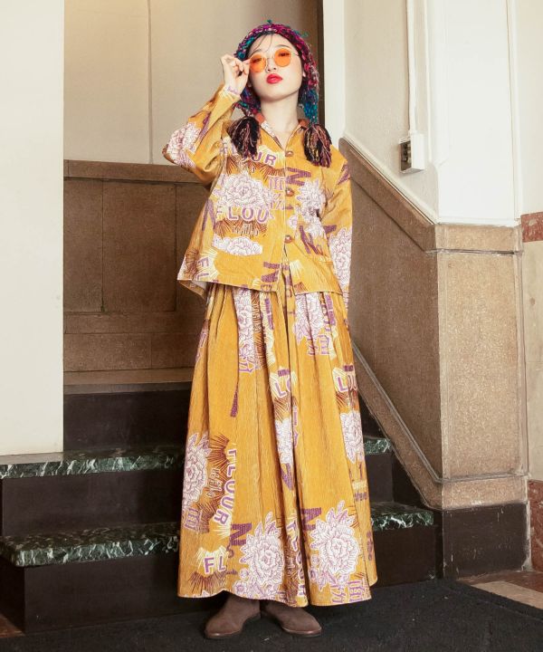 Vintage Style Corduroy Skirt