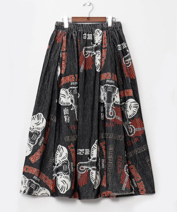 Vintage Style Corduroy Skirt