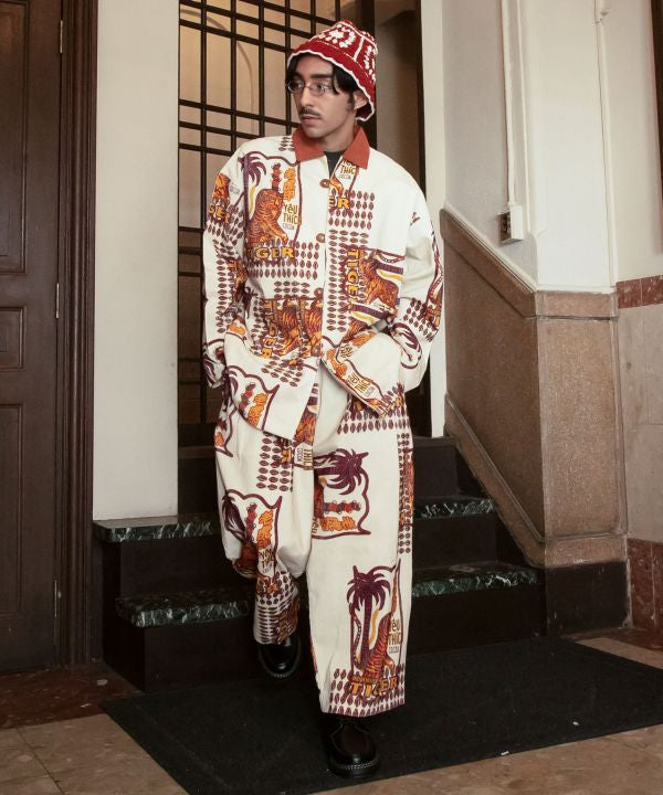 Vintage Style Corduroy Shirt Jacket for Men