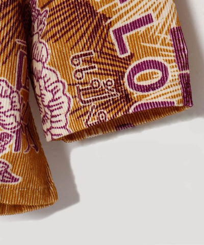 Vintage Style Corduroy Shirt Jacket for Men