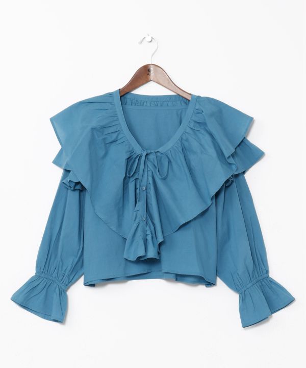 2 WayLayered Cotton Blouse