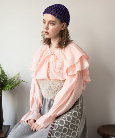 2 WayLayered Cotton Blouse