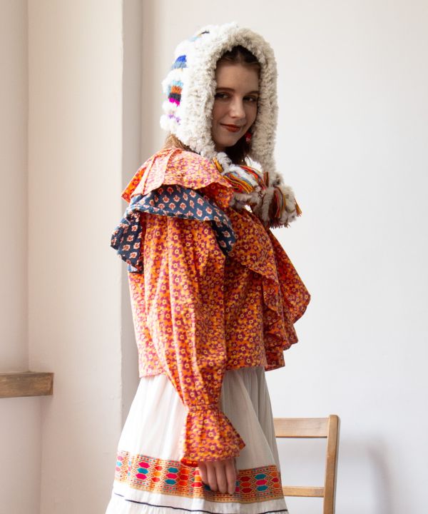 Retro Pop Floral Top