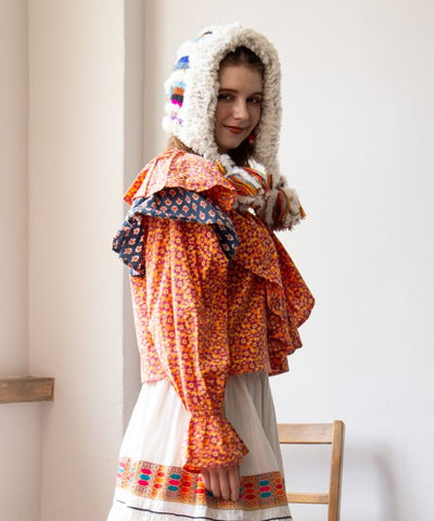 Retro Pop Floral Top