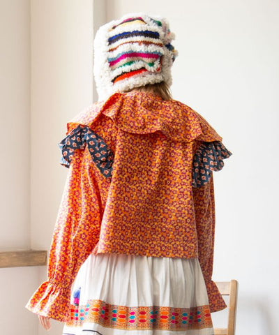 Retro Pop Floral Top