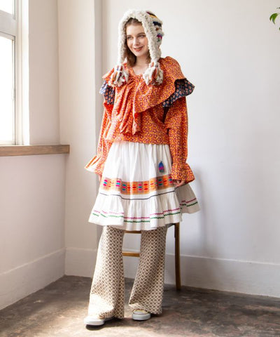 Retro Pop Floral Top