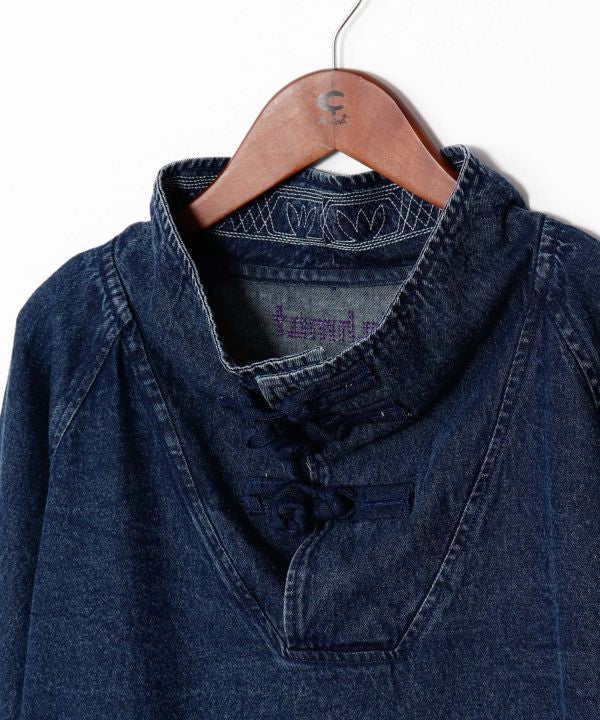 Vintage Wash Denim Pullover