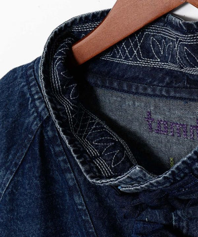 Vintage Wash Denim Pullover