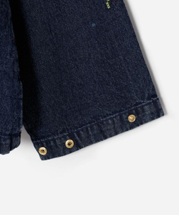 Vintage Wash Denim Pullover