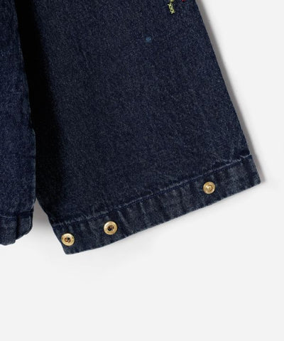 Vintage Wash Denim Pullover