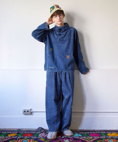 Silk Road Denim Pants for Men