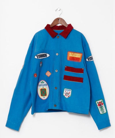 Men's Patch Embroidered Jacket