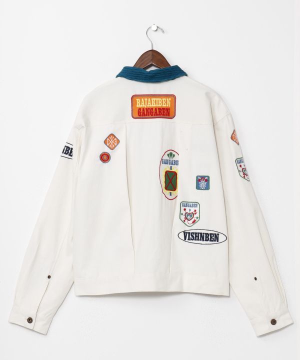 Men's Patch Embroidered Jacket