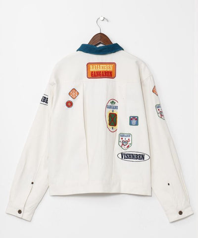 Men's Patch Embroidered Jacket
