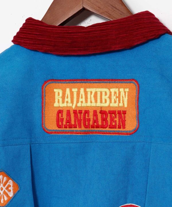 Men's Patch Embroidered Jacket