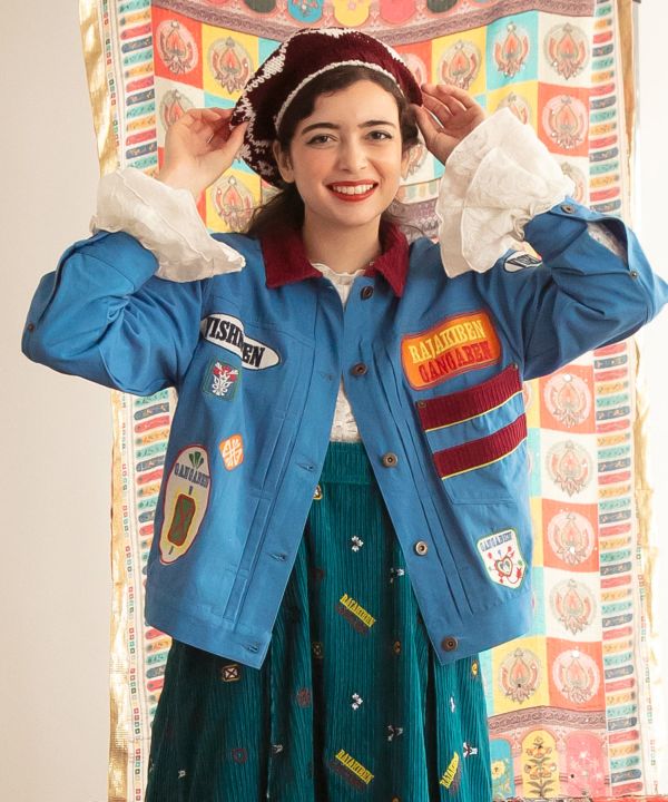 Patch Embroidered Jacket