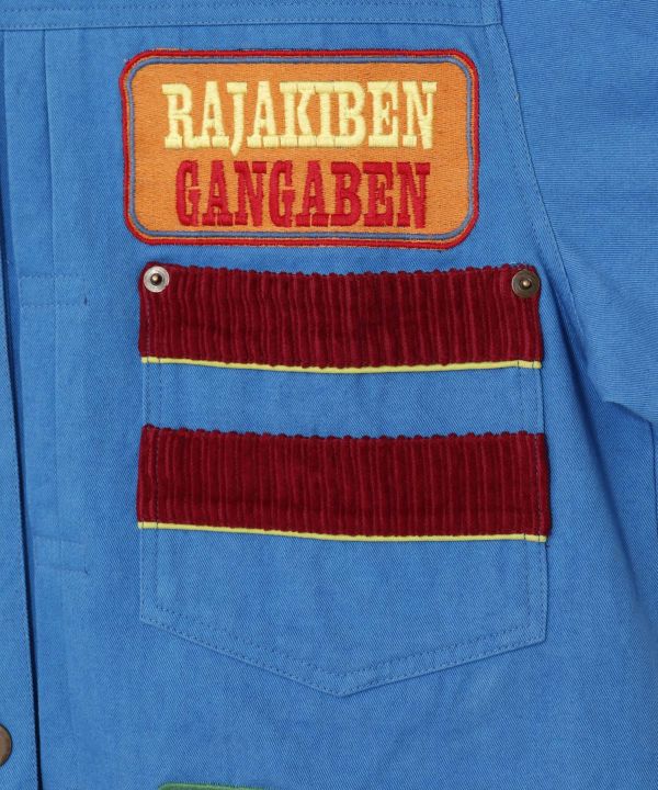 Patch Embroidered Jacket