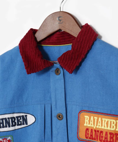 Patch Embroidered Jacket