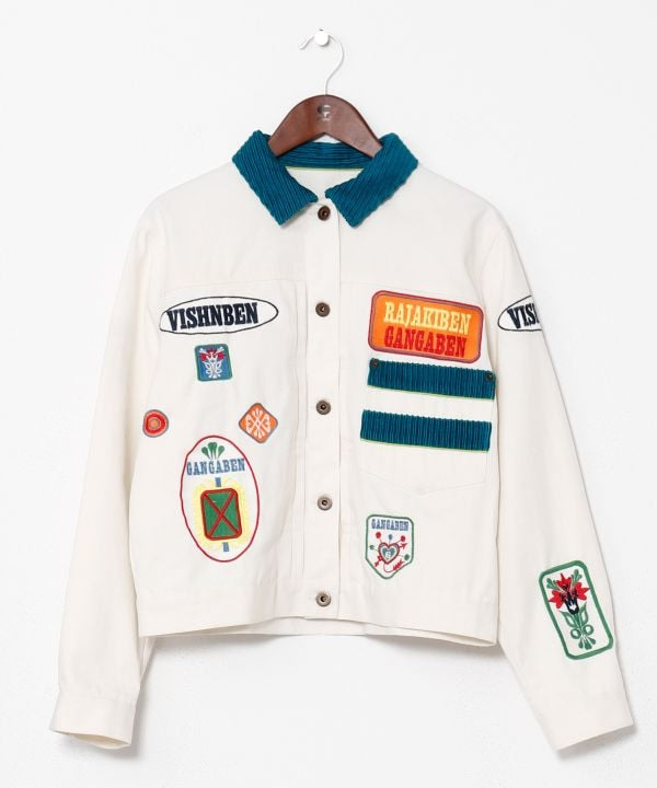 Patch Embroidered Jacket