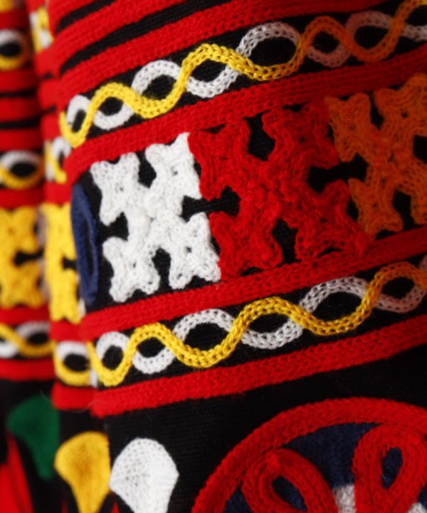 Embroidered Mini Skirt