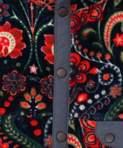 Amina x grn Ethnic Pattern Fleece Jacket for Men