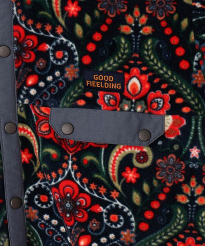 Amina x grn Ethnic Pattern Fleece Jacket for Men