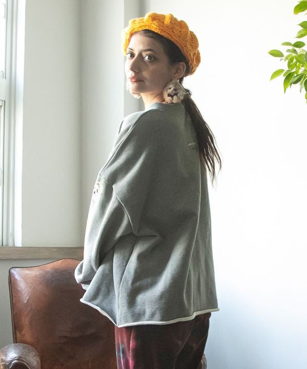 Amina x grn Brushed Lining Top