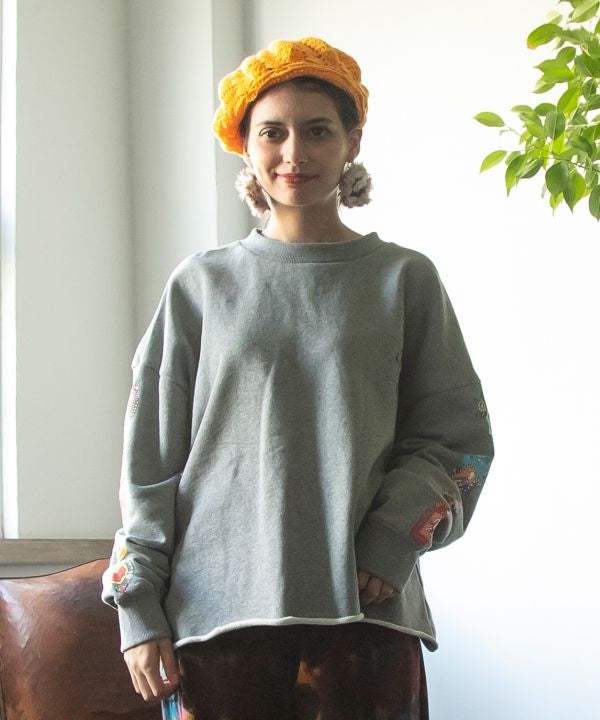 Amina x grn Brushed Lining Top