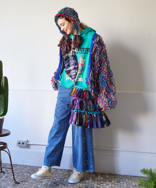 Amina x grn Sugar Skull Family Hoodie