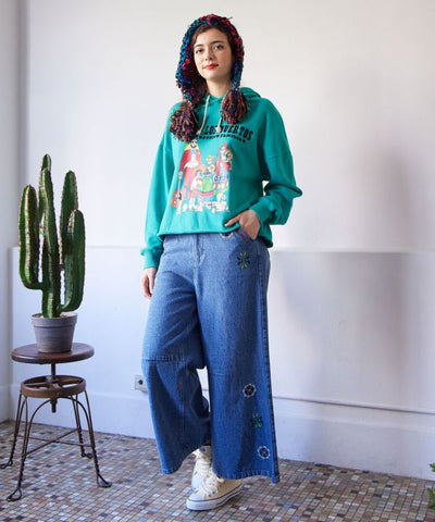 Amina x grn Sugar Skull Family Hoodie