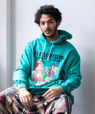 Amina x grn Sugar Skull Family Hoodie for Men