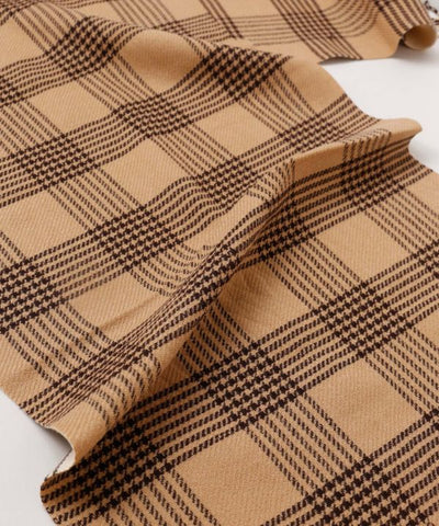 Syal Kotak-kotak Dua Wajah