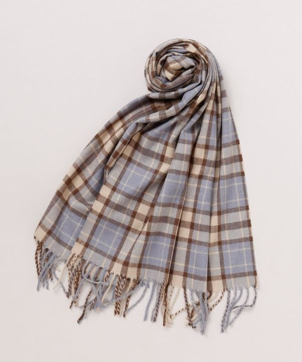 Lightweight Plaid Scarf
