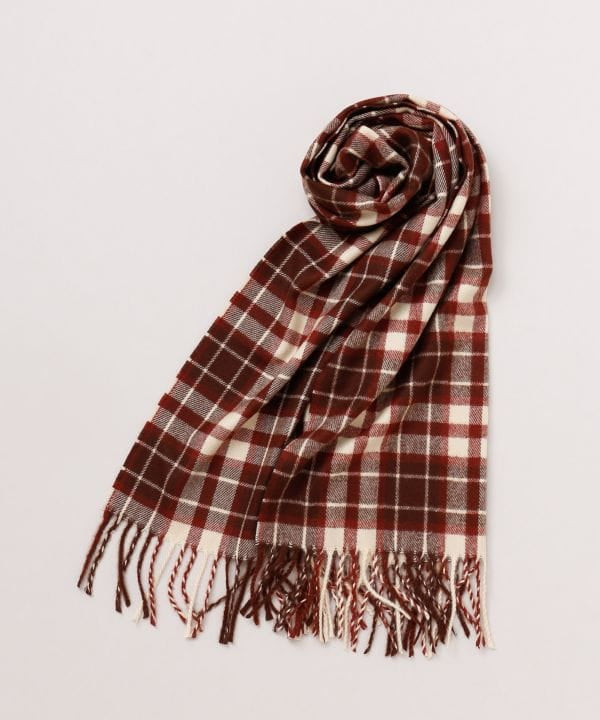 Lightweight Plaid Scarf