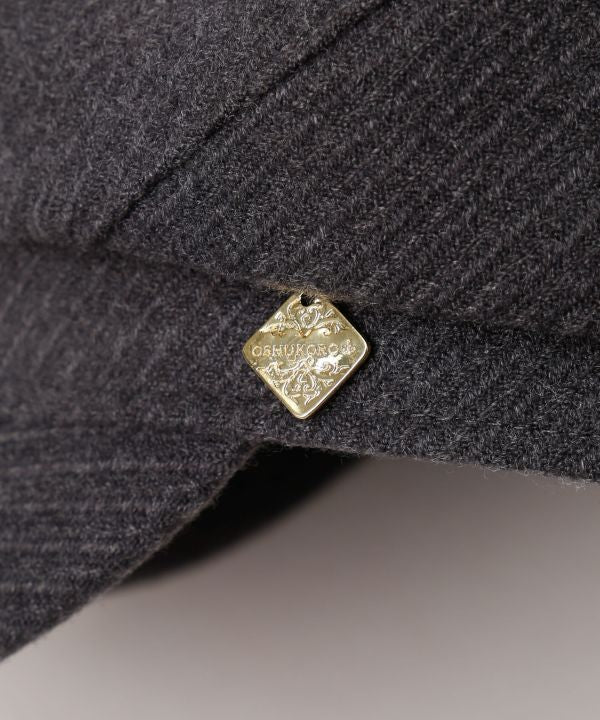 Twist Panel Newsboy Cap