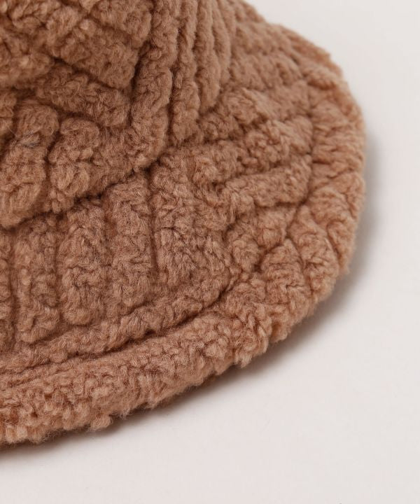 Fluffy Corduroy Winter Hat