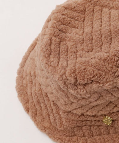 Fluffy Corduroy Winter Hat