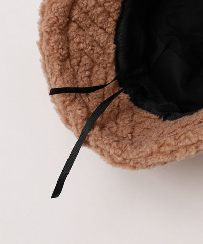 Fluffy Corduroy Winter Hat