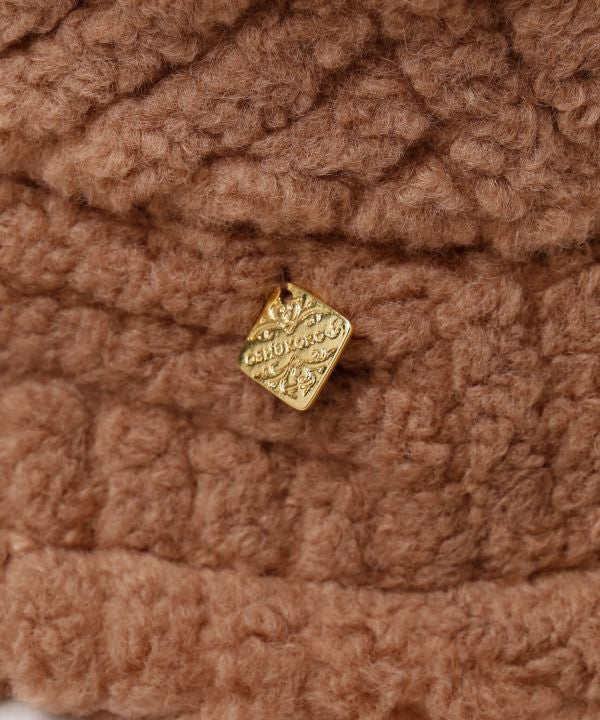 Fluffy Corduroy Winter Hat