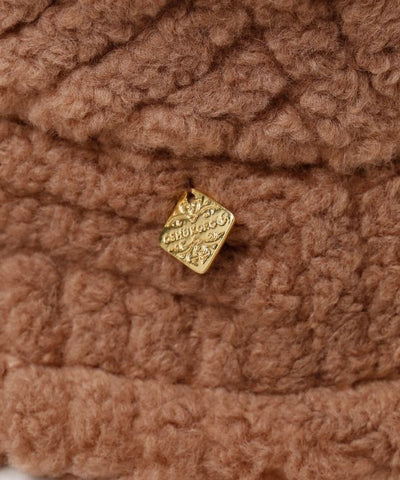 Fluffy Corduroy Winter Hat