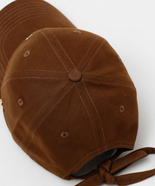 Merci Embroidered Cotton Cap