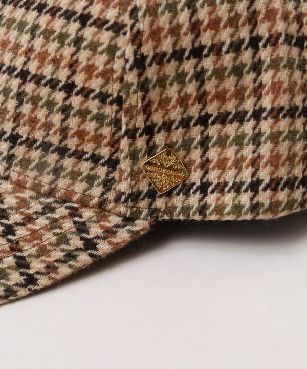 Warm Houndstooth Style Cap