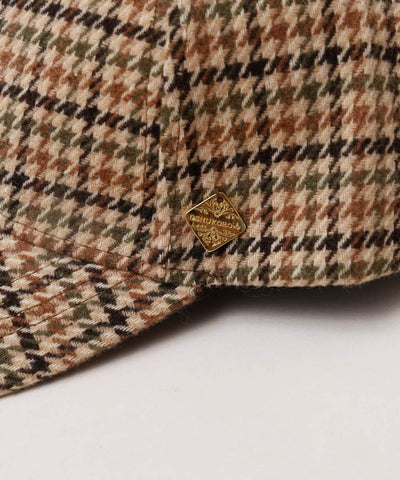 Warm Houndstooth Style Cap