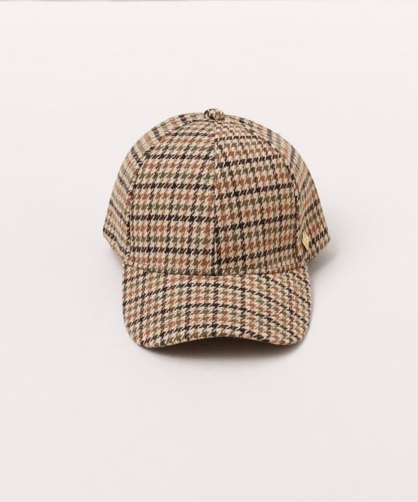 Warm Houndstooth Style Cap